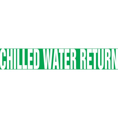 SBB333-"Chilled Water Return" Pipe Markers