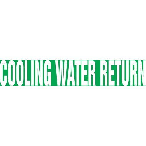SH701-"Cooling Water Return" Pipe Markers