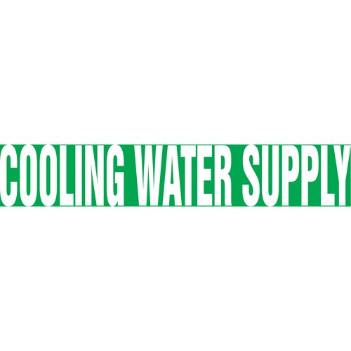 SAV323-"Cooling Water Supply" Pipe Marker