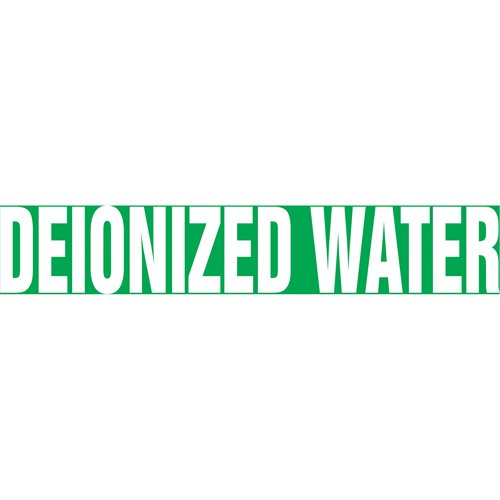 SH710-"Deionized Water" Pipe Markers
