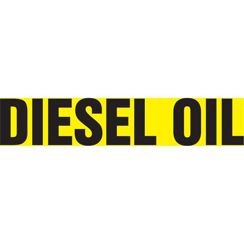 SH729-"Diesel Oil" Pipe Markers