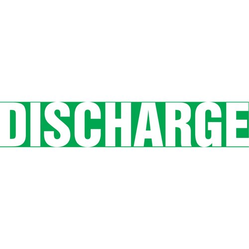 SAV332-"Discharge" Pipe Marker