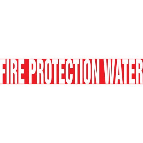 SAV356-"Fire Protection Water" Pipe Marker