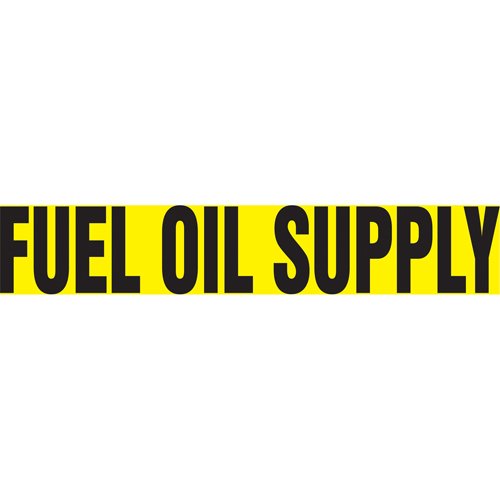 SH886-"Fuel Oil Supply" Pipe Markers