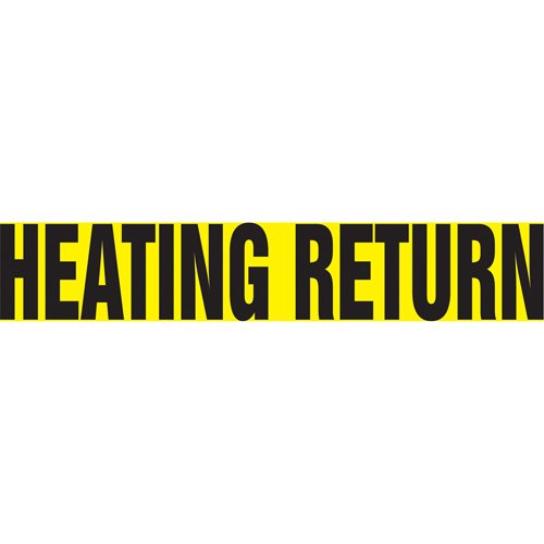SH917-"Heating Return" Pipe Markers