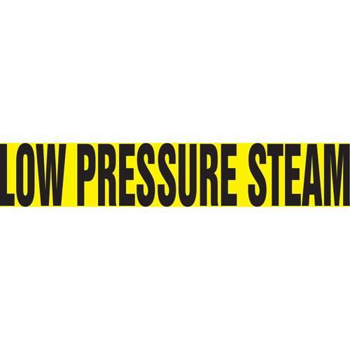 SI130-"Low Pressure Steam" Pipe Markers