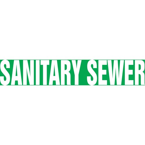 SAV516-"Sanitary Sewer" Pipe Marker