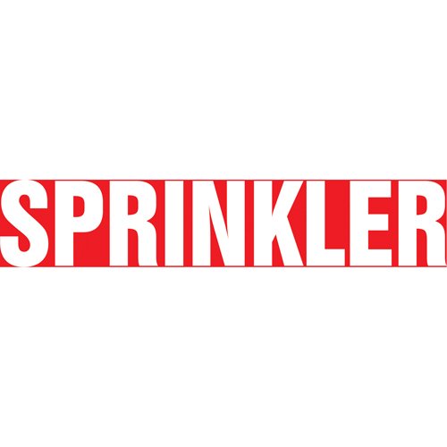 SI454-"Sprinkler" Pipe Markers