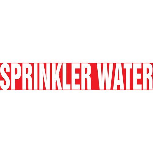 SI463-"Sprinkler Water" Pipe Markers