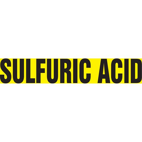SI502-"Sulfur Acid" Pipe Markers