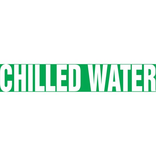 SAV719-Snap Tite™ "Chilled Water" Pipe Marker