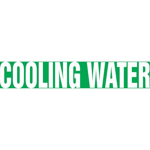 SAV784-Snap Tite™ "Cooling Water" Pipe Marker