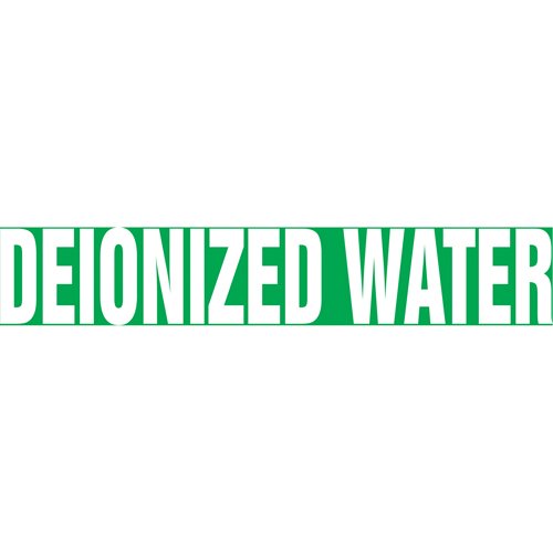 SAV799-Snap Tite™ "Deionized Water" Pipe Marker