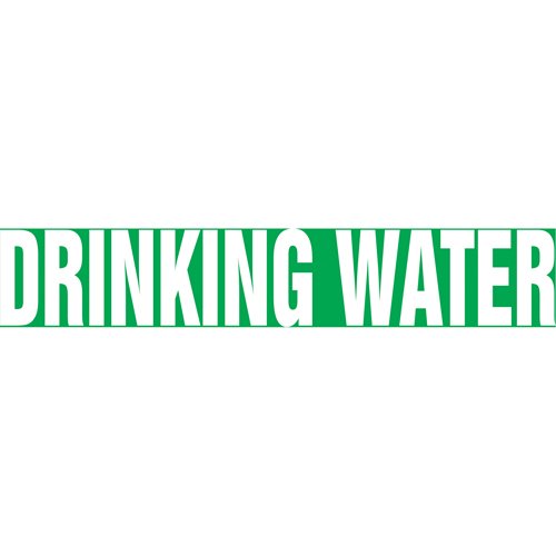 SAV844-Snap Tite™ "Drinking Water" Pipe Marker
