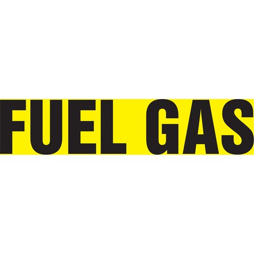 SAV880-Snap Tite™ "Fuel Gas" Pipe Marker