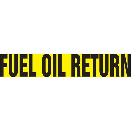 SAV888-Snap Tite™ "Fuel Oil Return" Pipe Marker