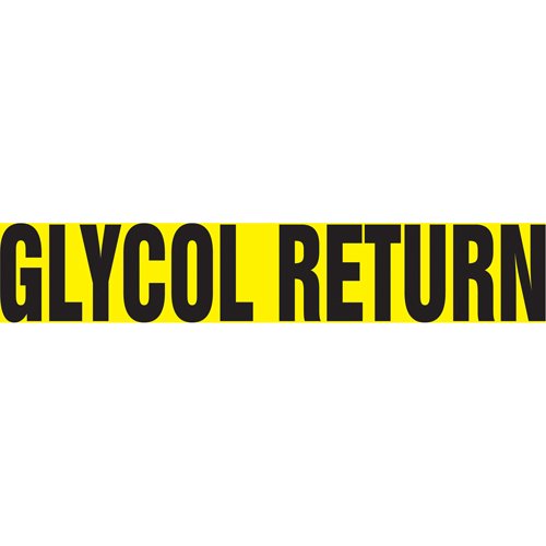 SAV913-Snap Tite™ "Glycol Return" Pipe Marker