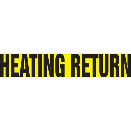 SAV924-Snap Tite™ "Heating Return" Pipe Marker