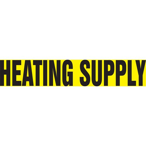 SAV929-Snap Tite™ "Heating Supply" Pipe Marker