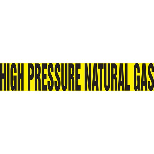 SAV945-Snap Tite™ "High Pressure Natural Gas" Pipe Marker