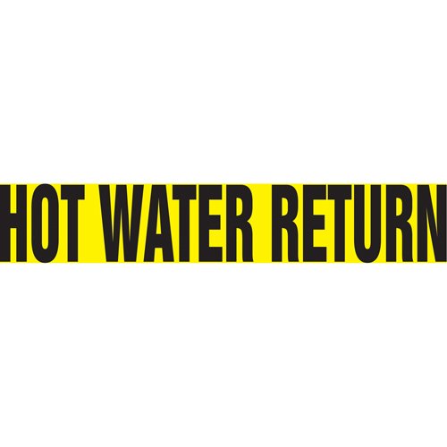 SAV969-Snap Tite™ "Hot Water Return" Pipe Marker