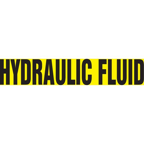 SAV980-Snap Tite™ "Hydraulic Fluid" Pipe Marker
