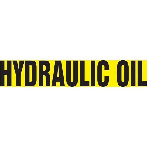 SAV989-Snap Tite™ "Hydraulic Oil" Pipe Marker