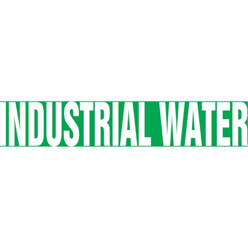 SAW010-Snap Tite™ "Industrial Water" Pipe Marker