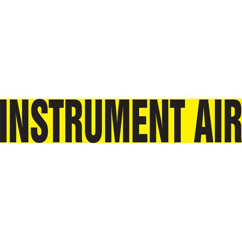 SAW015-Snap Tite™ "Instrument Air" Pipe Marker