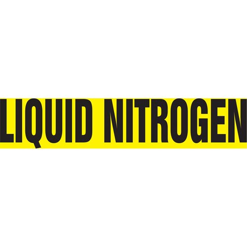 SAW026-Snap Tite™ "Liquid Nitrogen" Pipe Marker