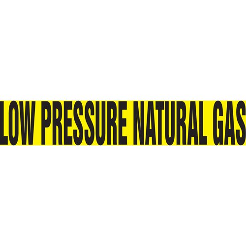 SAW034-Snap Tite™ "Low Pressure Natural Gas" Pipe Marker