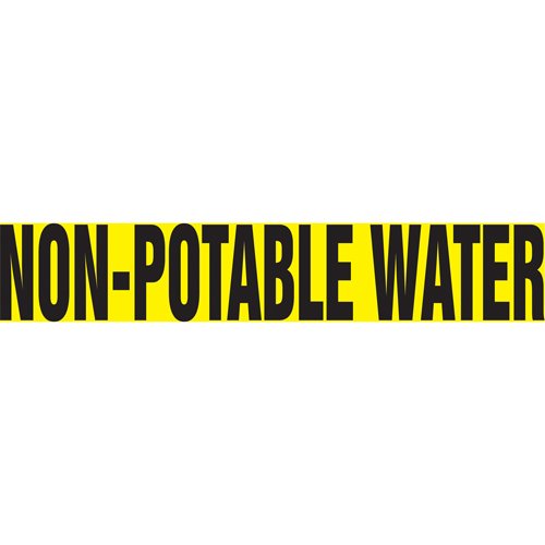 SAW076-Snap Tite™ "Non-Potable Water" Pipe Marker
