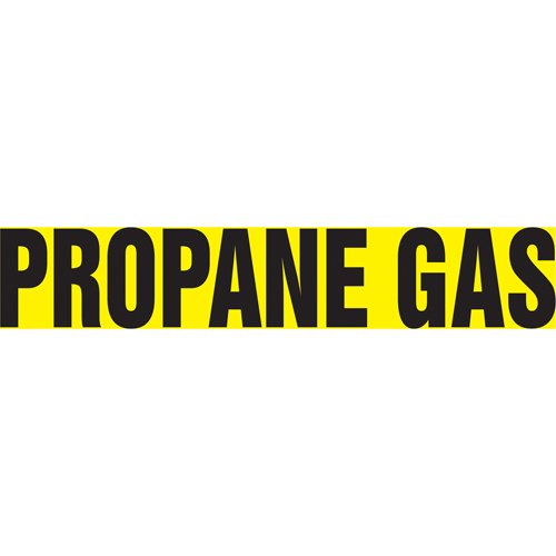 SAW135-Snap Tite™ "Propane Gas" Pipe Marker