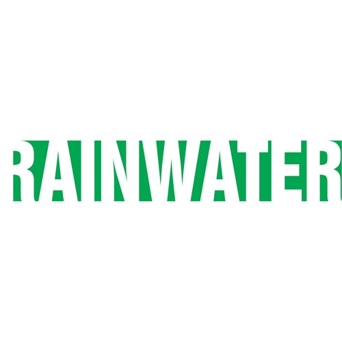 SAW139-Snap Tite™ "Rain Water" Pipe Marker