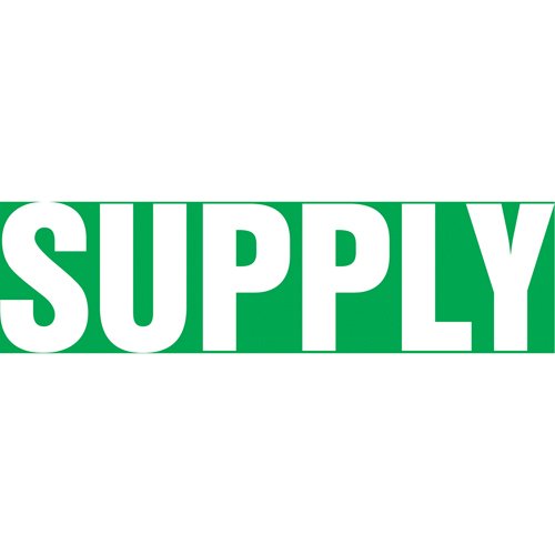 SAV550-"Supply" Pipe Marker