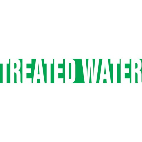 SAW256-Snap Tite™ "Treated Water" Pipe Marker