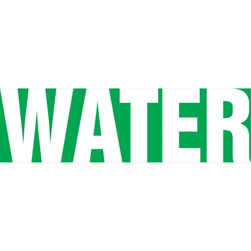 SAW296-Snap Tite™ "Water" Pipe Marker