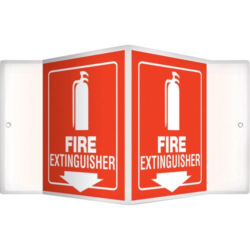 SAW439-"Fire Extinguisher" Projection™ Sign