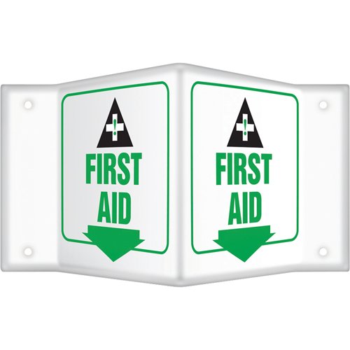 SAW445-"First Aid" Projection™ Sign