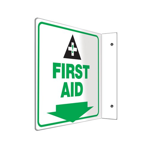 SAW446-"First Aid" Projection™ Sign