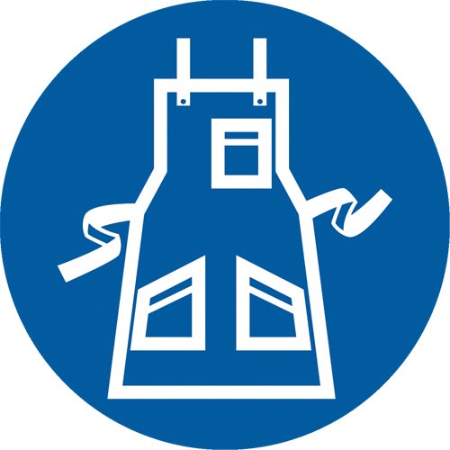 SAX260-Apron Pictogram Labels