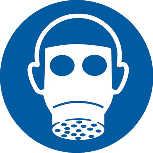 SAX263-Vapour Respirator Pictogram Labels
