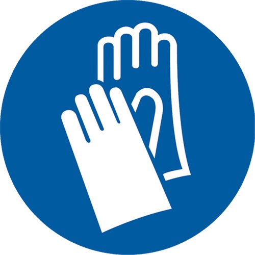 SAX268-Gloves Pictogram Labels