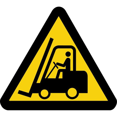 SAX387-Forklifts ISO Warning Safety Labels
