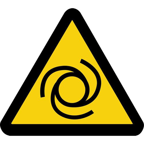 SAX403-Automatic Start-Up ISO Warning Safety Labels