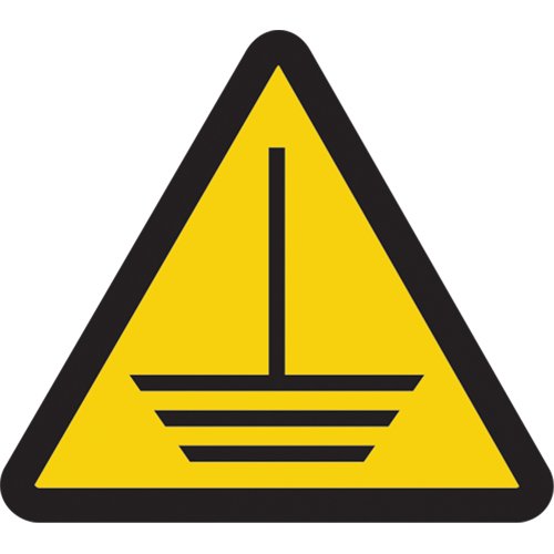 SAX413-Electrical Ground Hazard ISO Warning Safety Labels