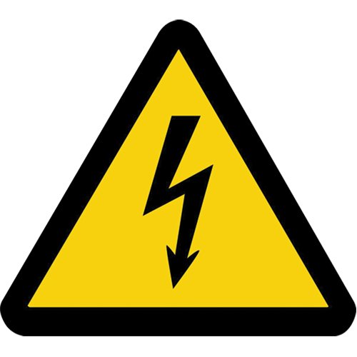 SAX421-Electricity ISO Warning Safety Labels