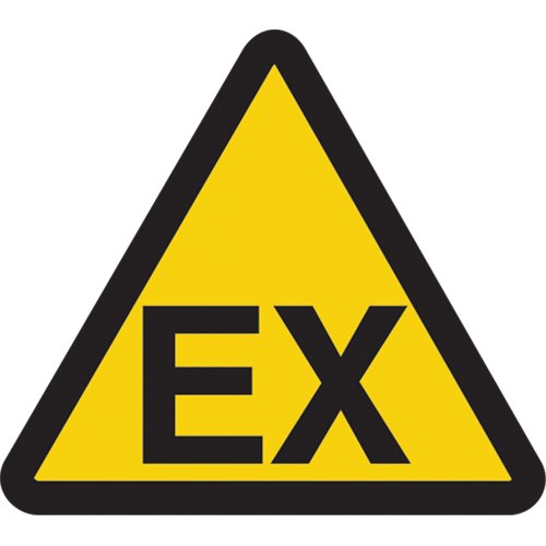 SAX428-Explosive Atmosphere ISO Warning Safety Labels