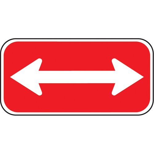 SAX525-Double-Ended Arrow Parking Sign
