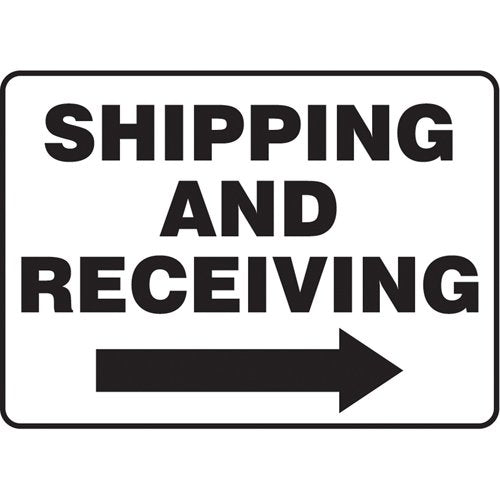 SAX627-"Shipping & Receiving" Sign